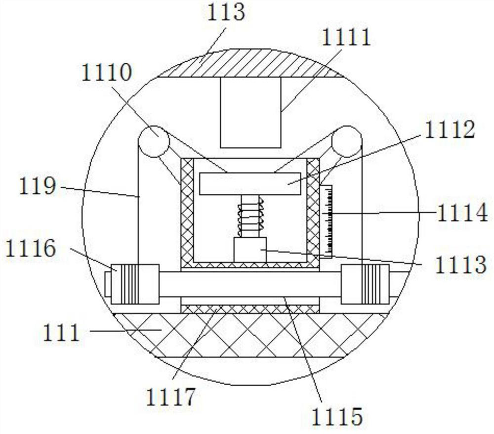 Grinding device for building materials with adjustable grinding size