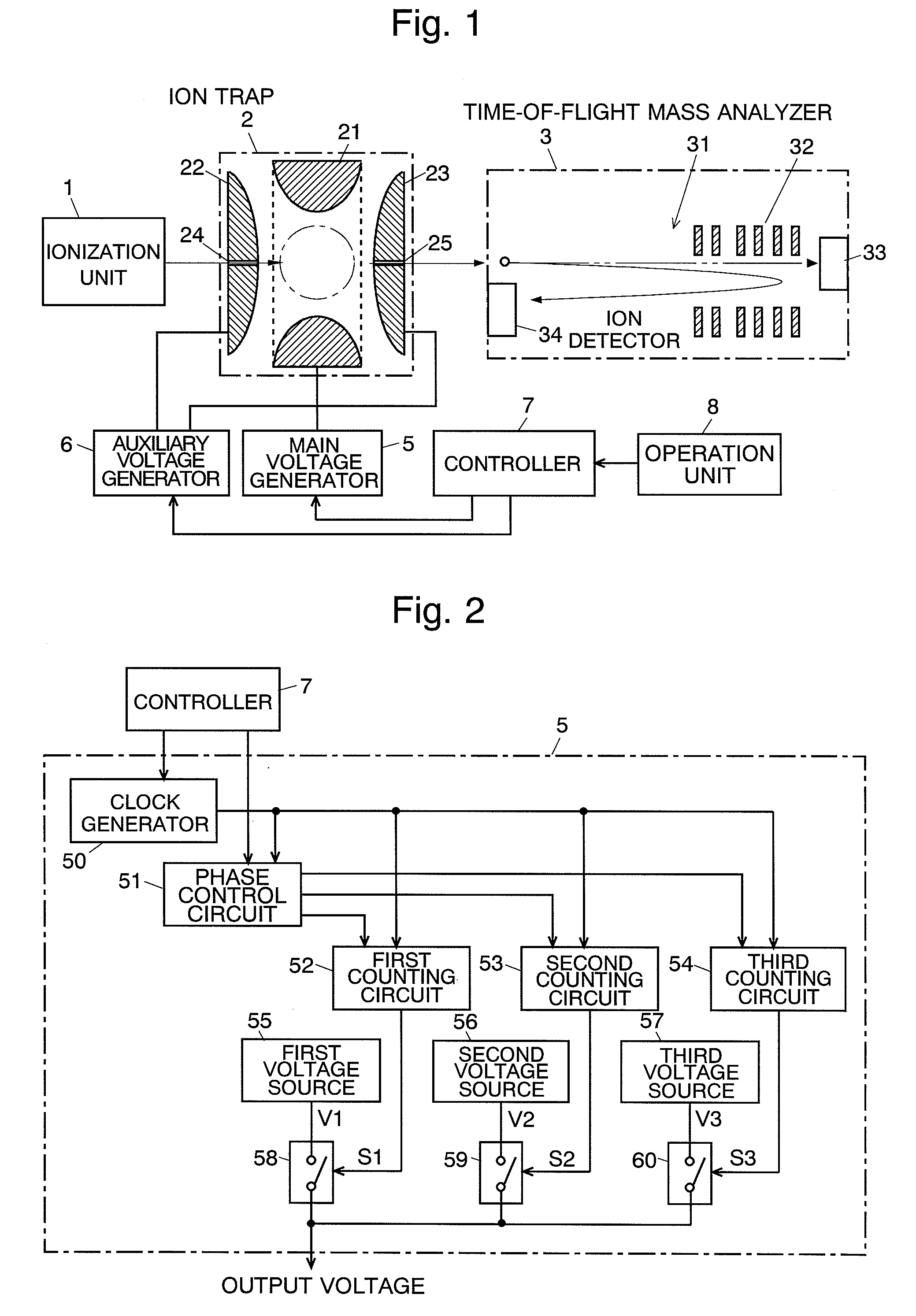 Ion trap time-of-flight mass spectrometer