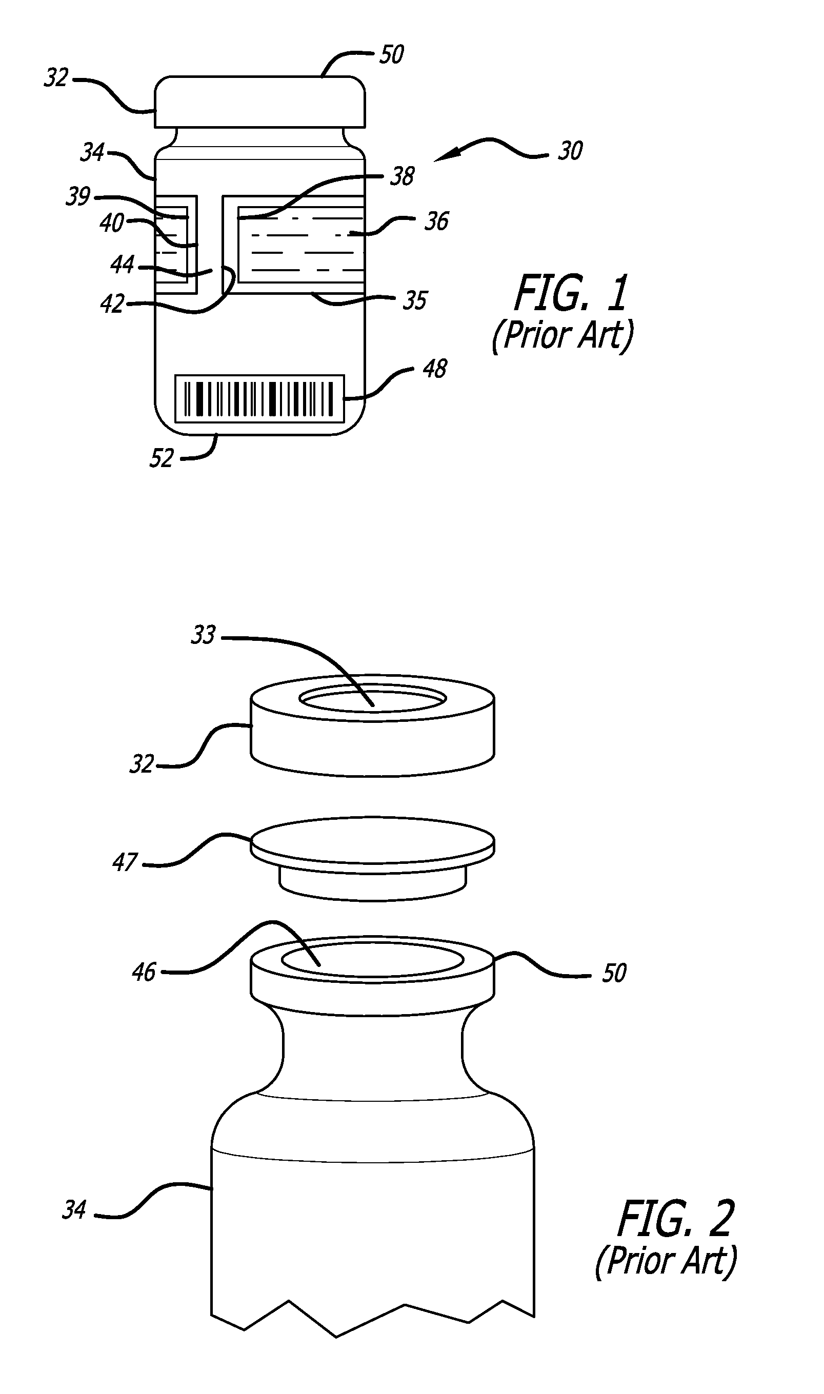 RFID tag for medication container closure