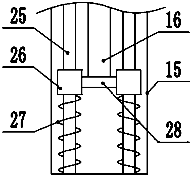 Impurity removing device for flour processing