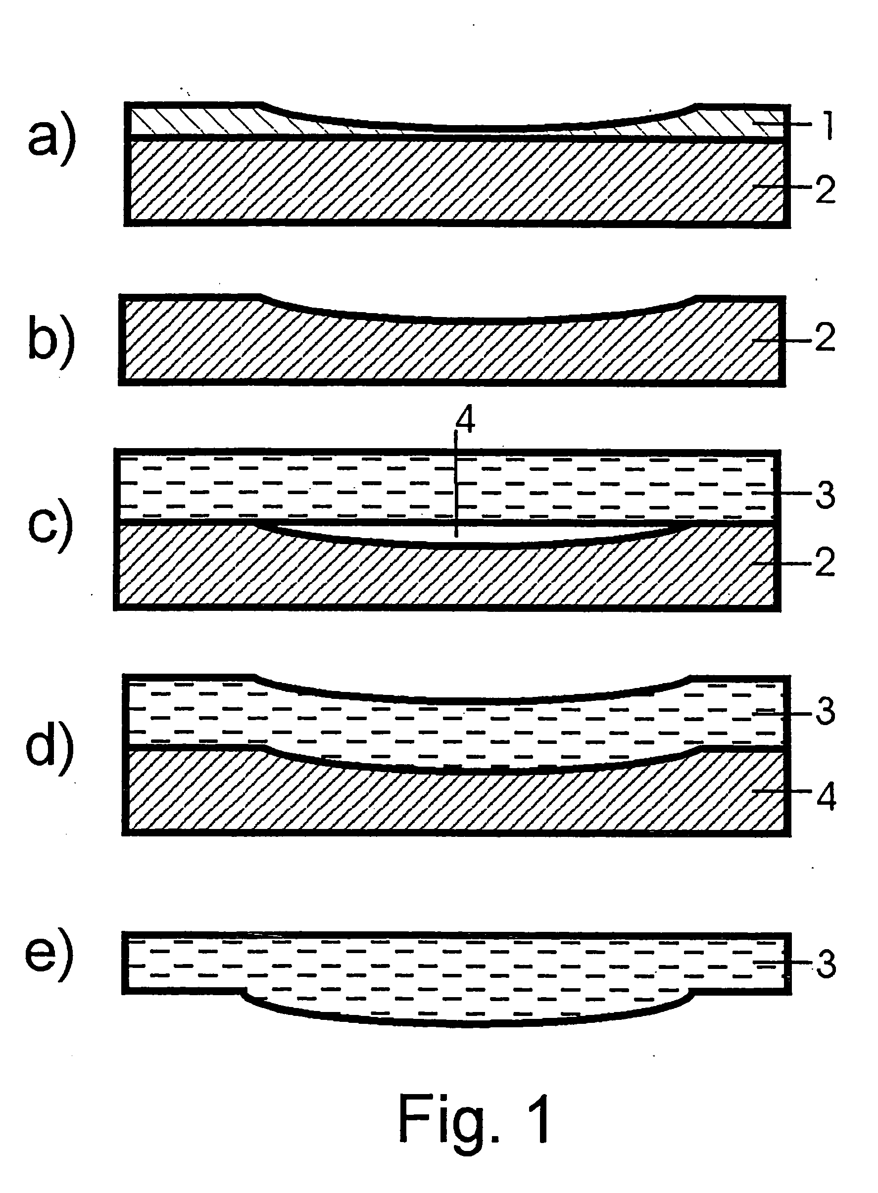 Method for producing micromechanical and micro-optic components consisting of glass-type materials