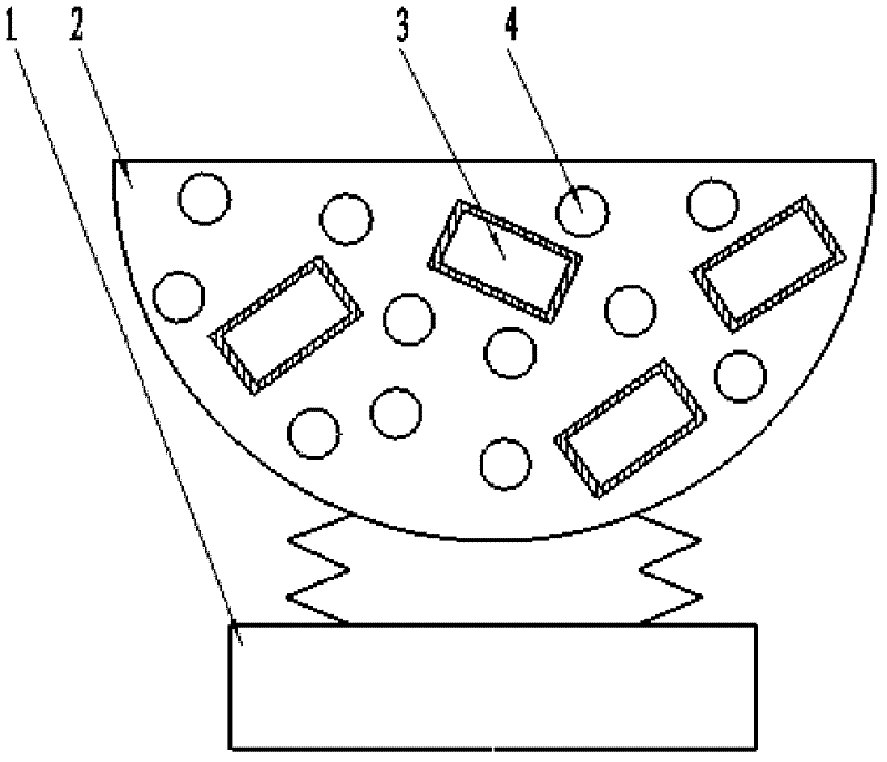 Method for forming aluminum coating on surface of neodymium iron boron magnet