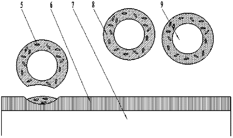 Method for forming aluminum coating on surface of neodymium iron boron magnet