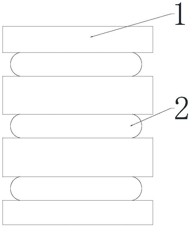 Aluminum stranded conductor sheath having water guiding groove