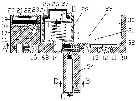 Hand-held display screen cleaning device for automatic cloth changing and dosing