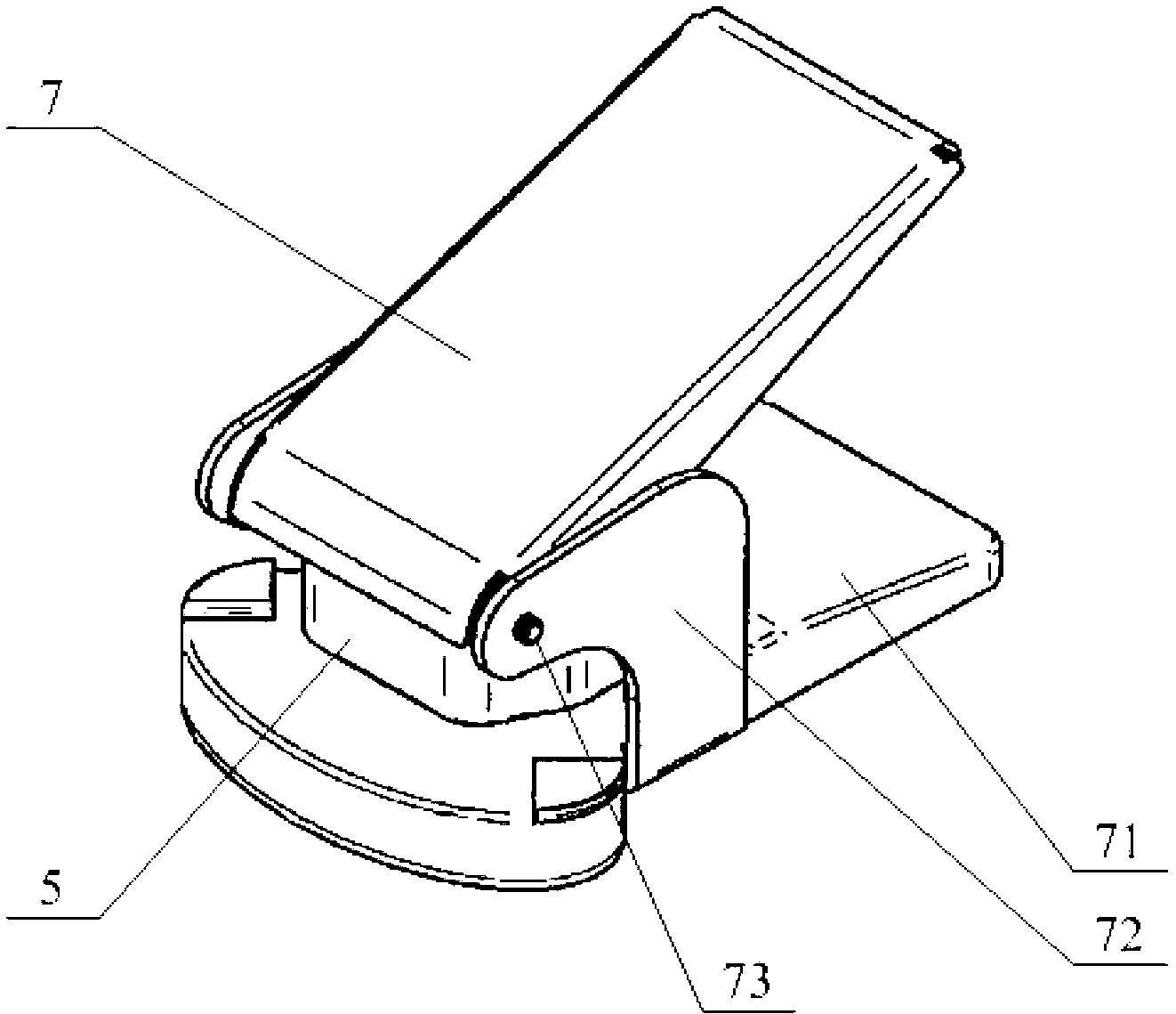 Nailless binding device