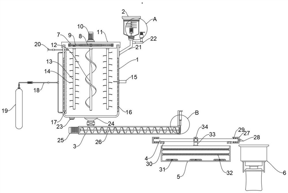 Fermentation packaging device for bio-fertilizer processing and using method thereof