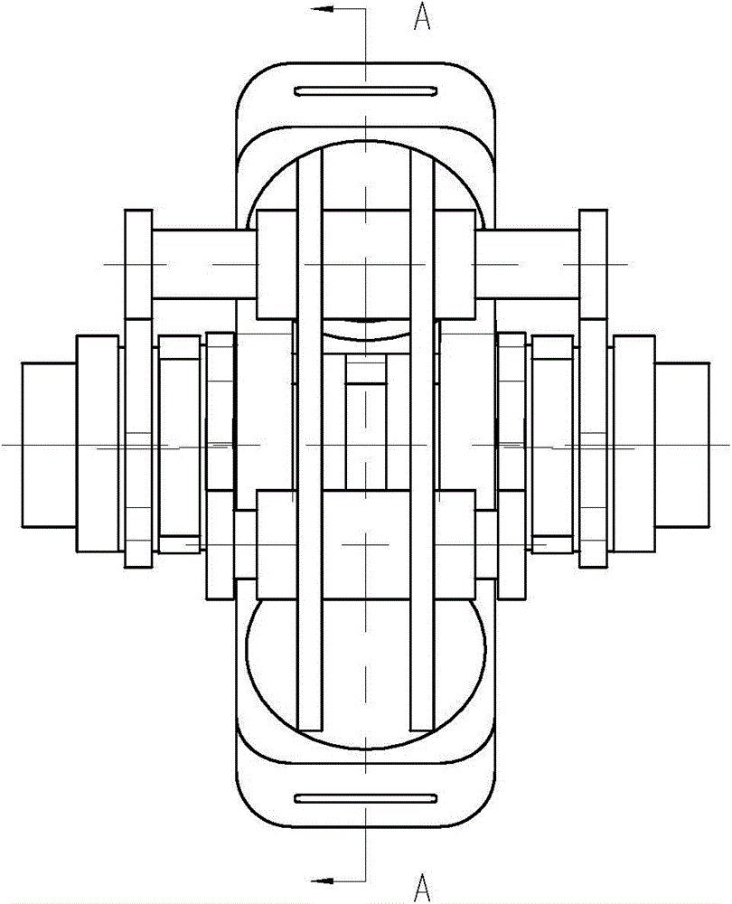 Double-cylinder two-stroke cylinder engine
