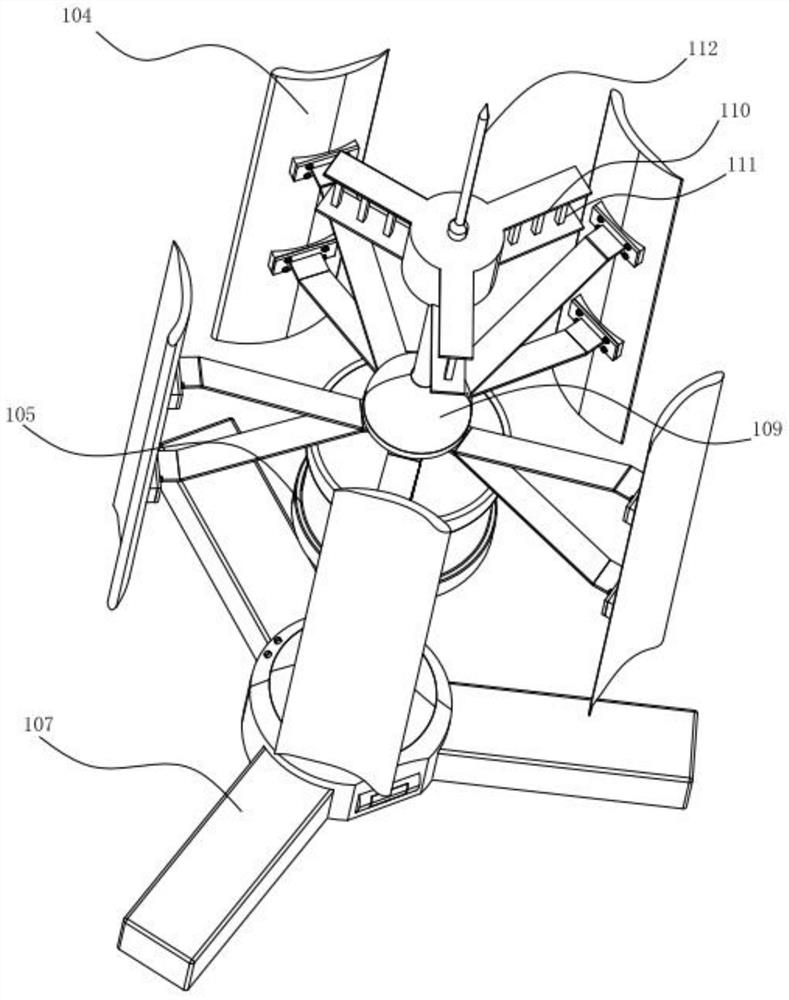 Intelligent windproof detection device for port crane