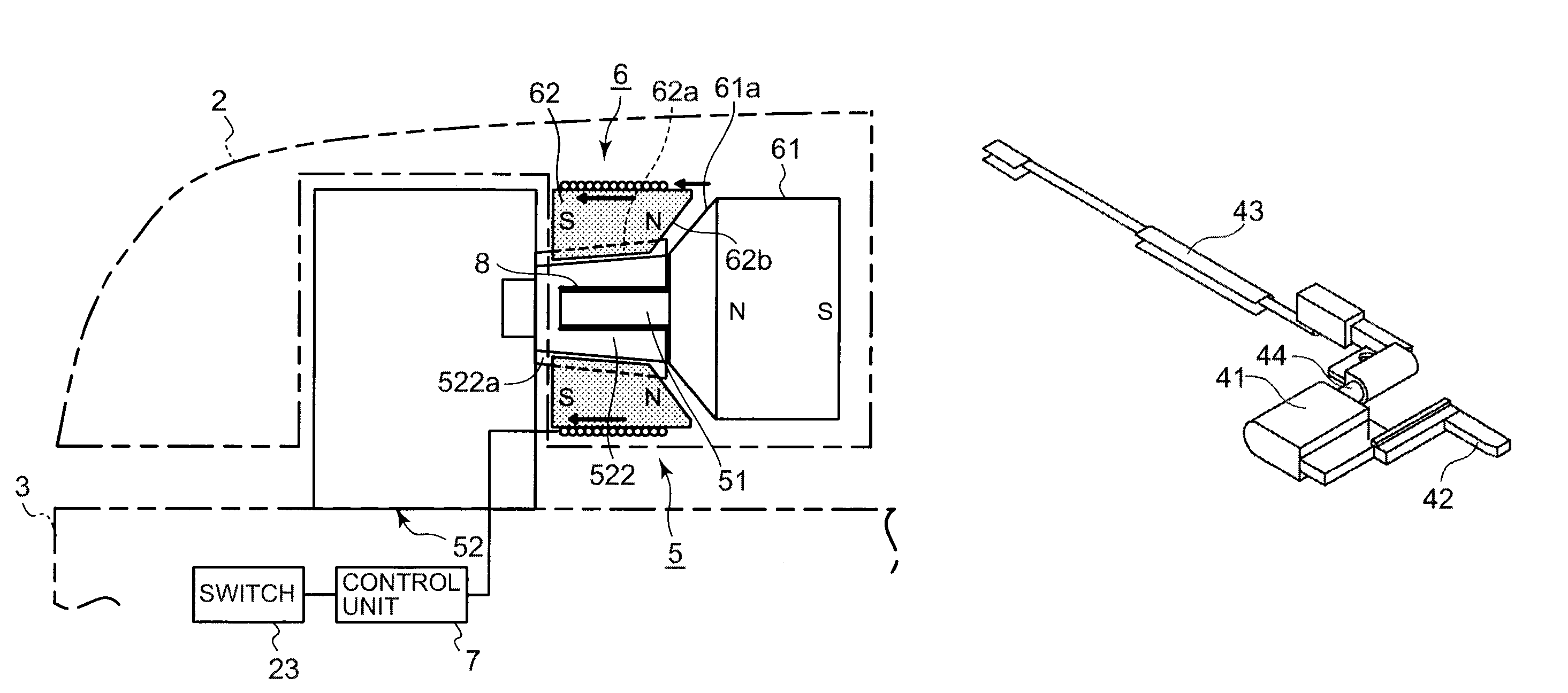 Magnetic hinge for electronic devices