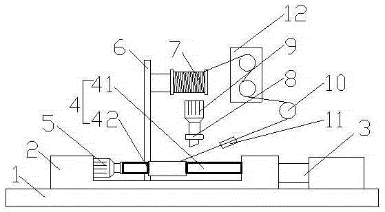 Automatic winding machine for producing magnetic core