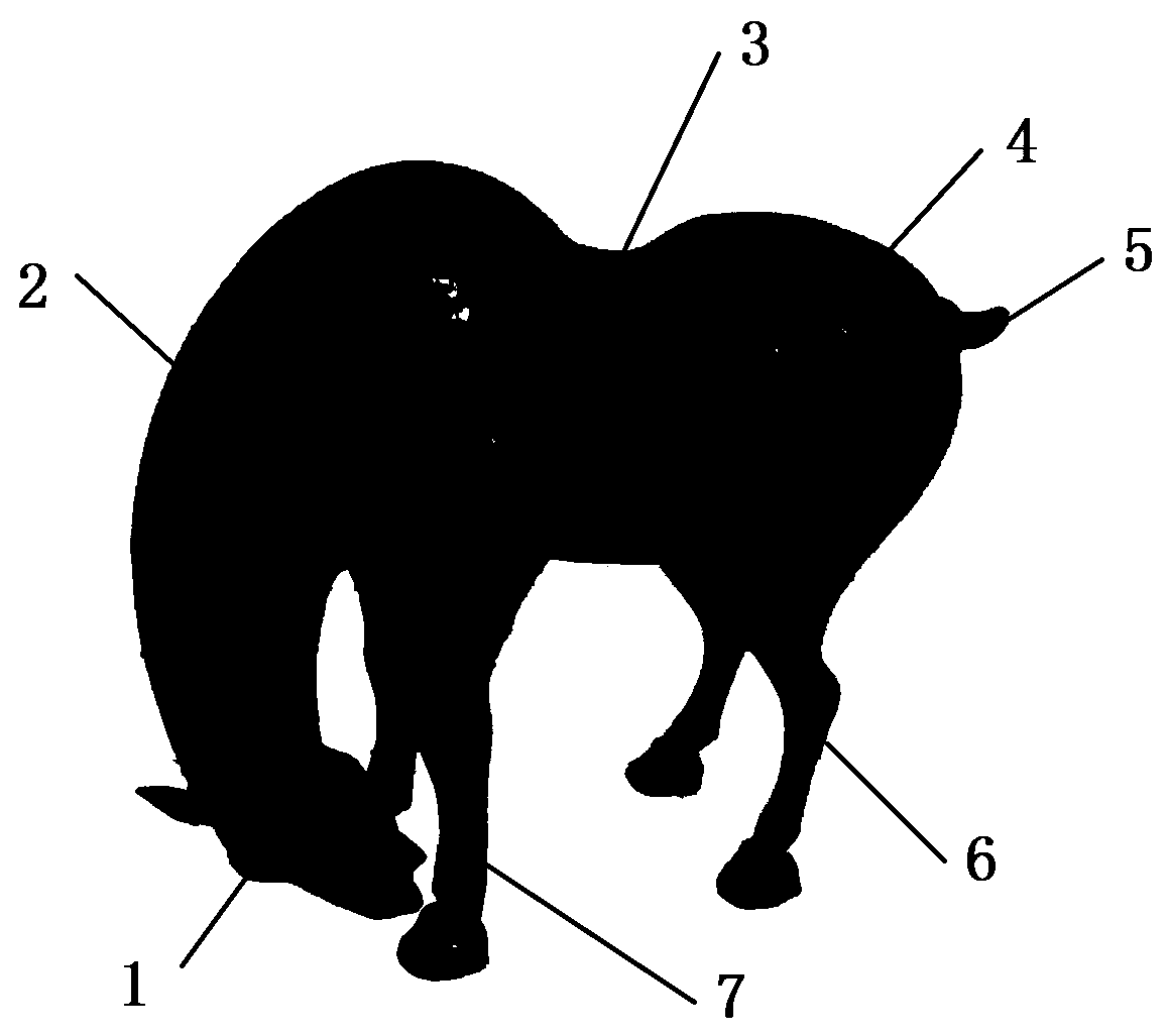 Manufacturing method of vertical horse Jun porcelain craft