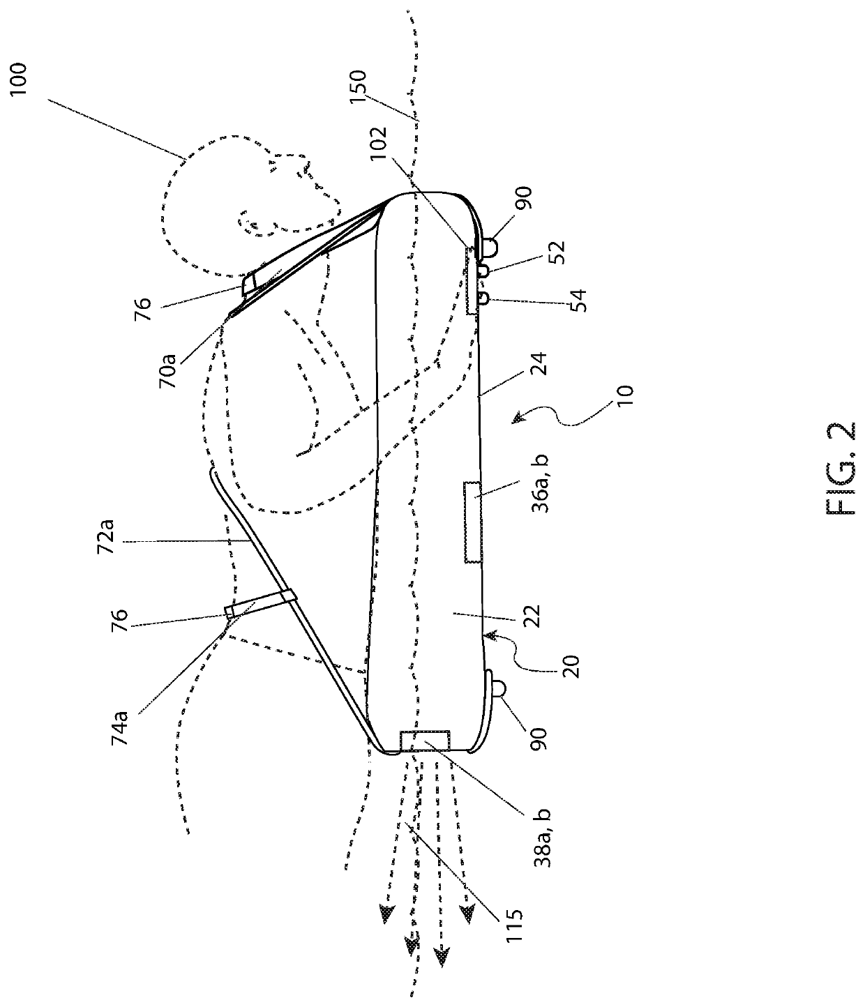 Self-propelled personal flotation device