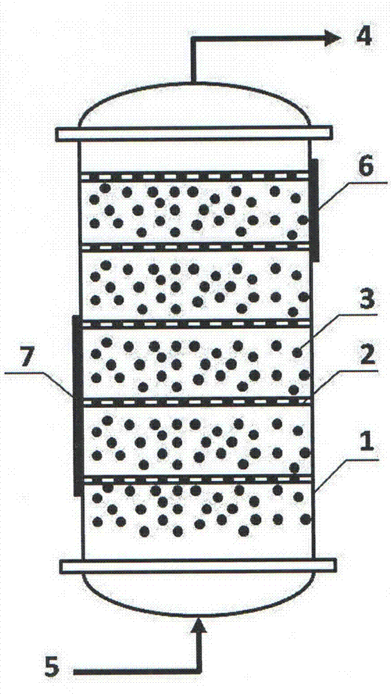 Three-dimensional electro-fenton water treatment method