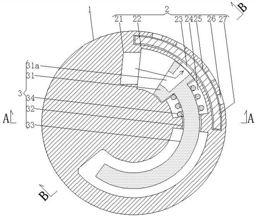 Explosion relief valve for lithium battery