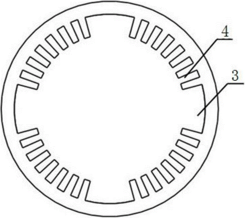 A Different Pole Inductor Motor with Implied Salient Pole