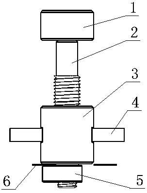 Sheet metal part stamping hole correcting device and method