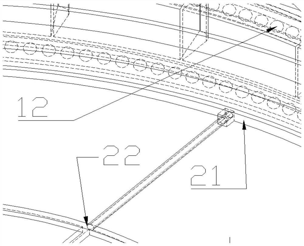 Rotor wing structure of triphibian unmanned aerial vehicle