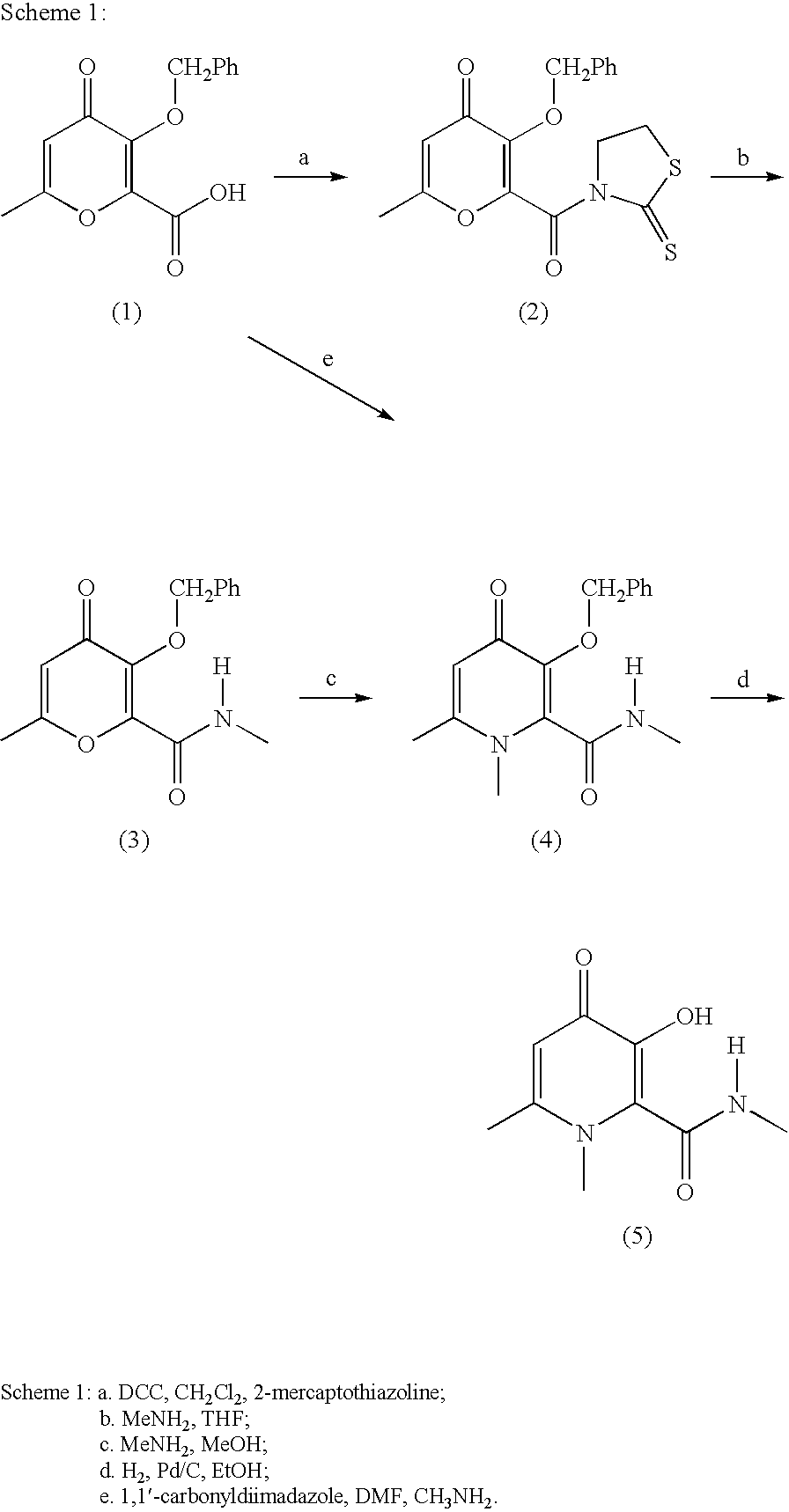 Process for the manufacture of 3-hydroxy-N-alkyl-1-cycloalky1-6-alkyl-4-oxo-1,4-dihydropyridine-2-carbox- amide and its related analogues