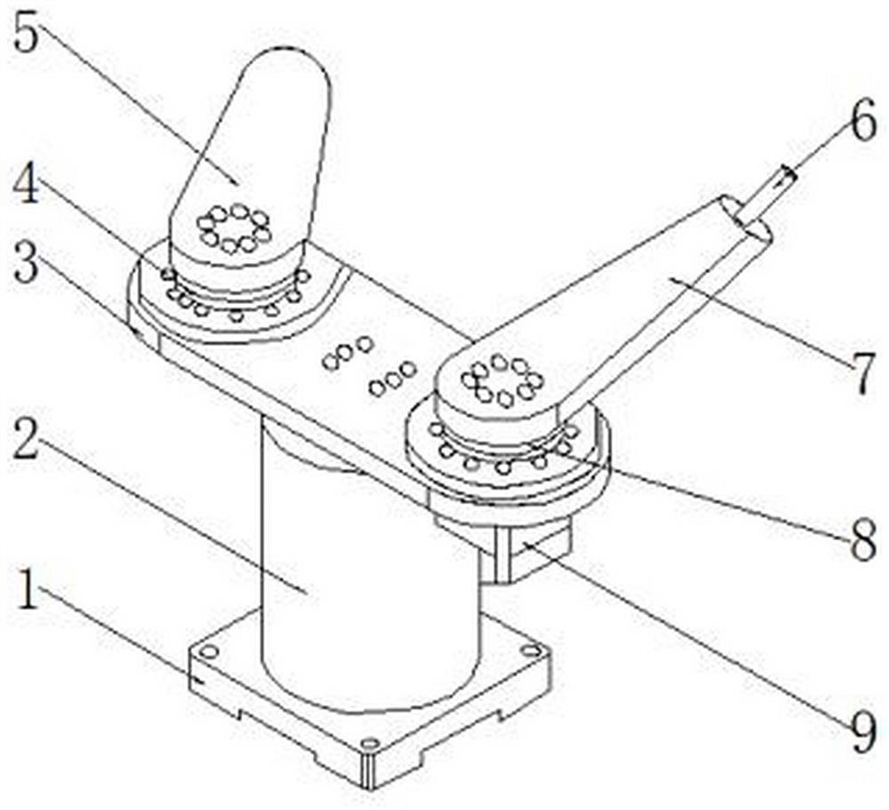 A kind of intelligent manufacturing device based on industrial robot and using method