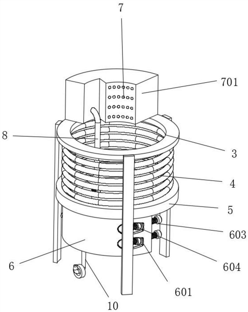 Supporting anchor rod capable of slowly releasing preservative liquid
