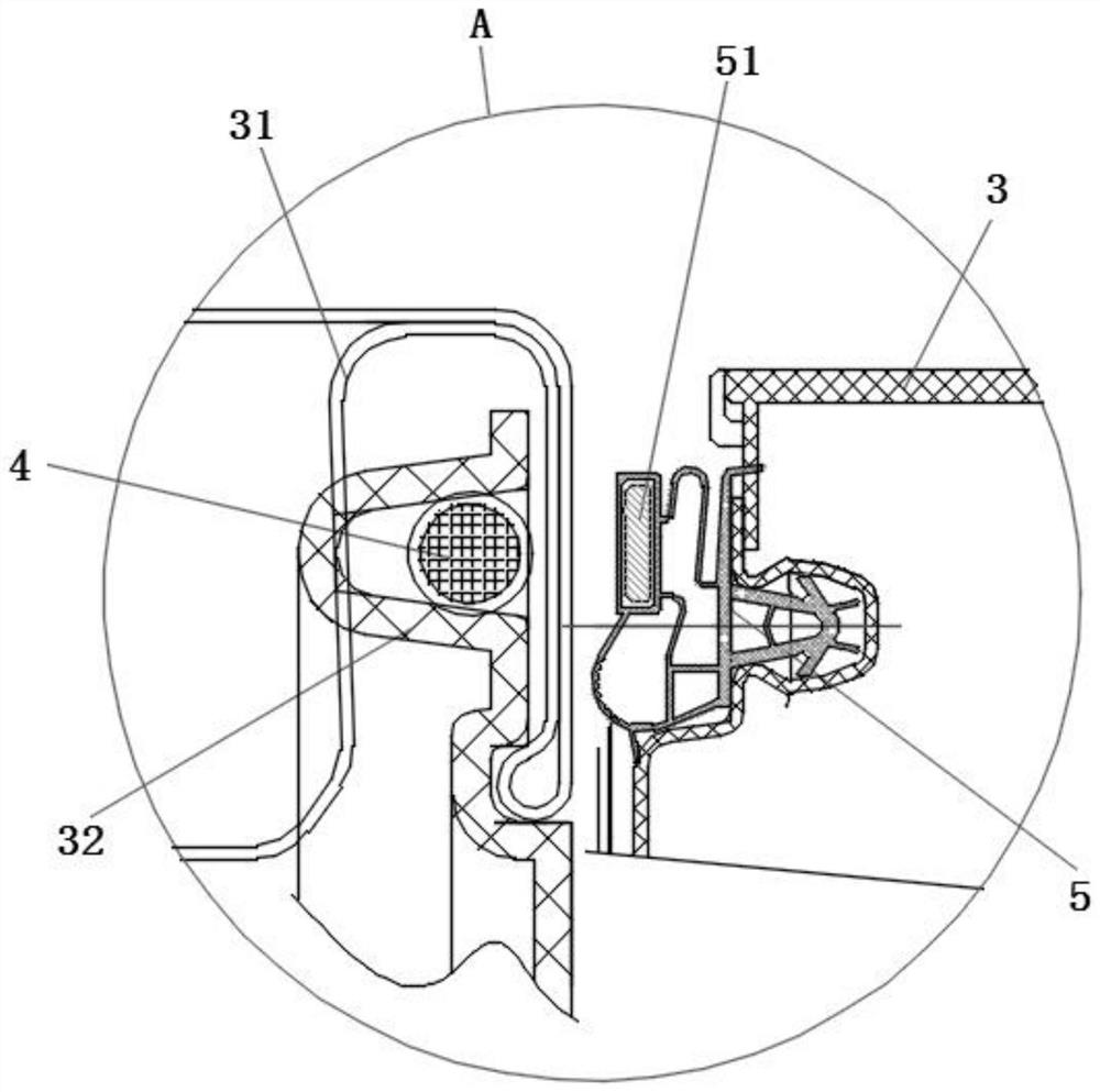 A moisturizing air-cooled refrigerator and its control method