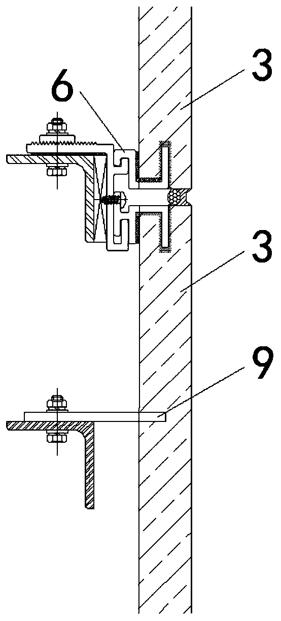 Use method of scaffold in-situ fastening system