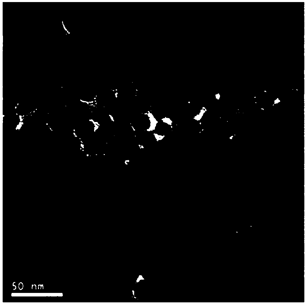 Acid-sensitive iron carbide nanometer material, preparation method and applications thereof