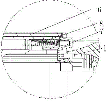Structure and method for replacing carbon cylinder for air purifier
