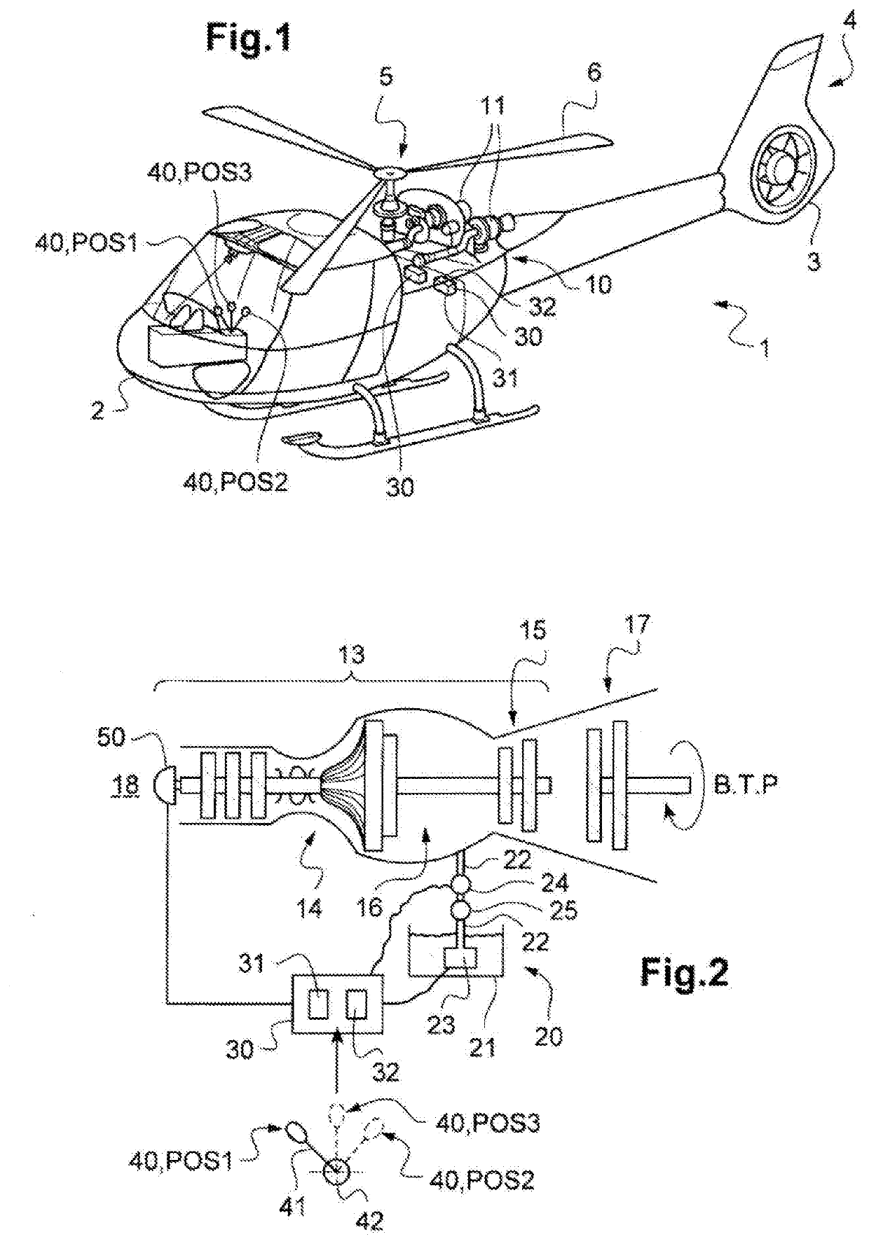 Method and a system for stopping a gas turbine, and a vehicle