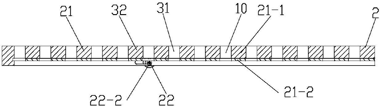 Moxibustion compartment and anti-scalding device therefor