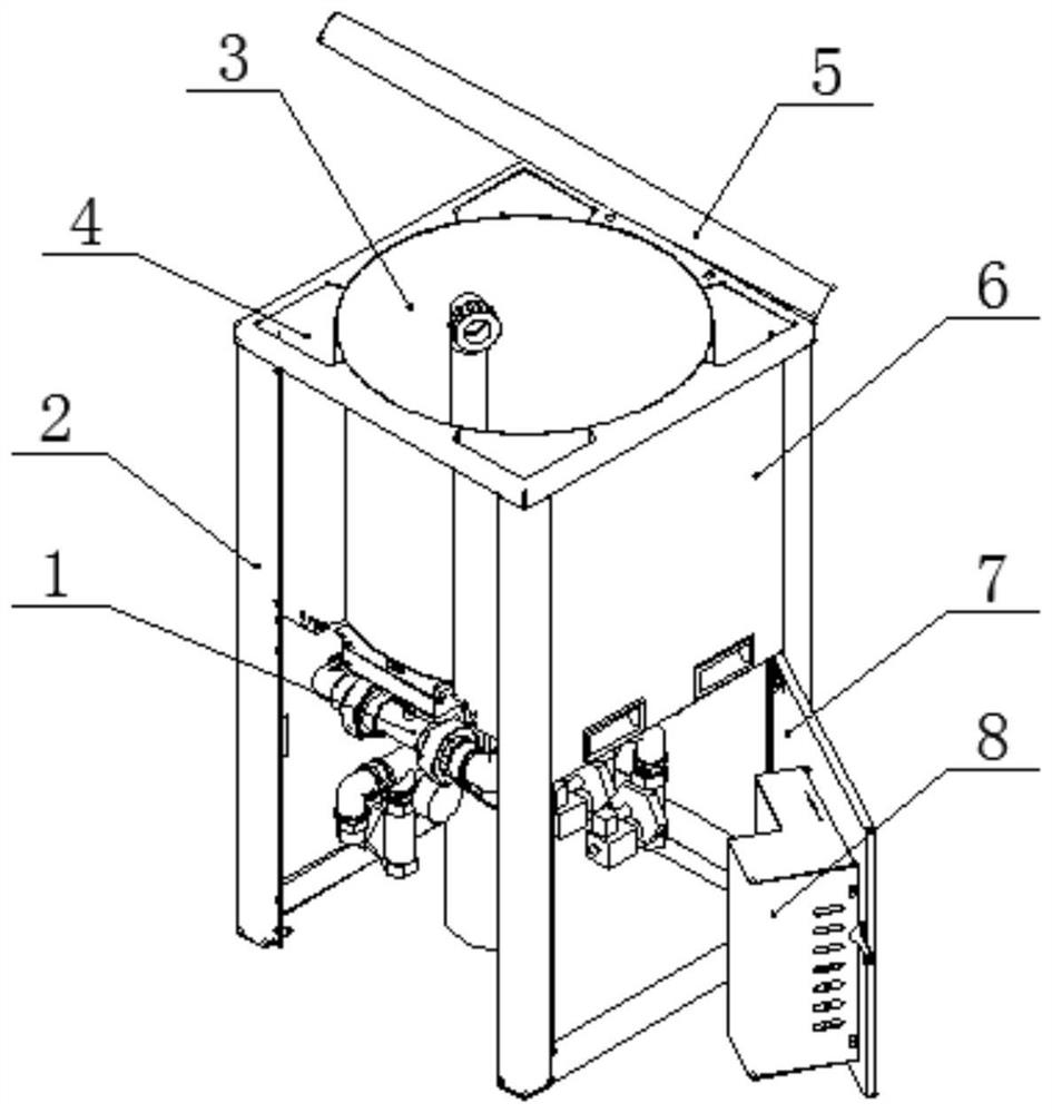 Proportional mixing multifunctional sprinkling irrigation equipment