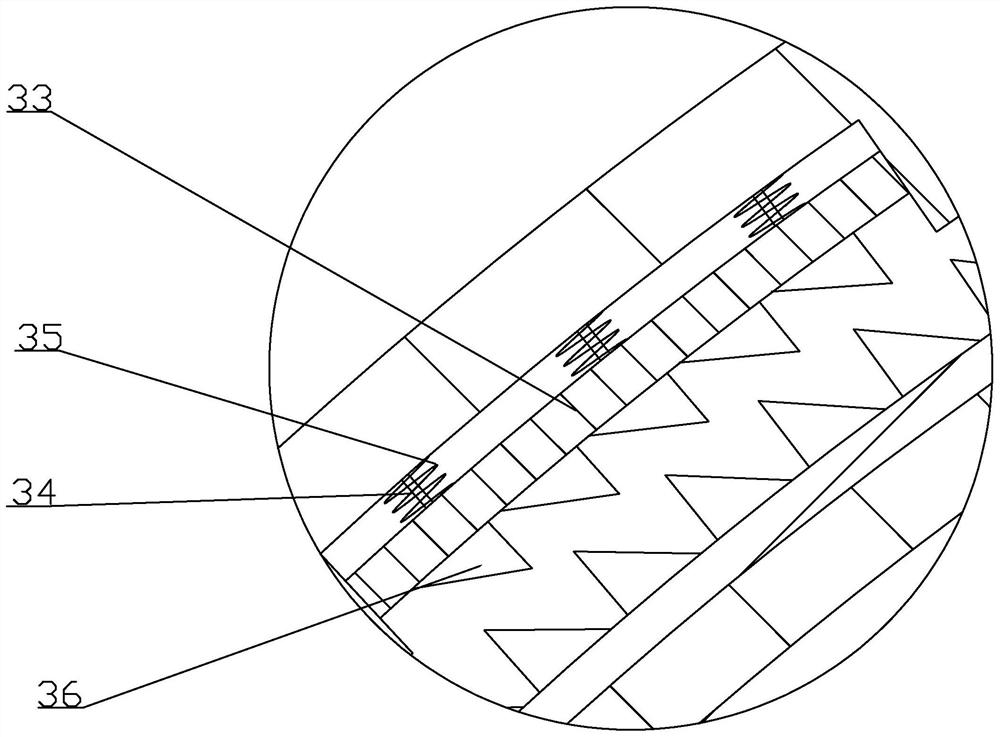 Active turning-over auxiliary bed for hemiplegic patient