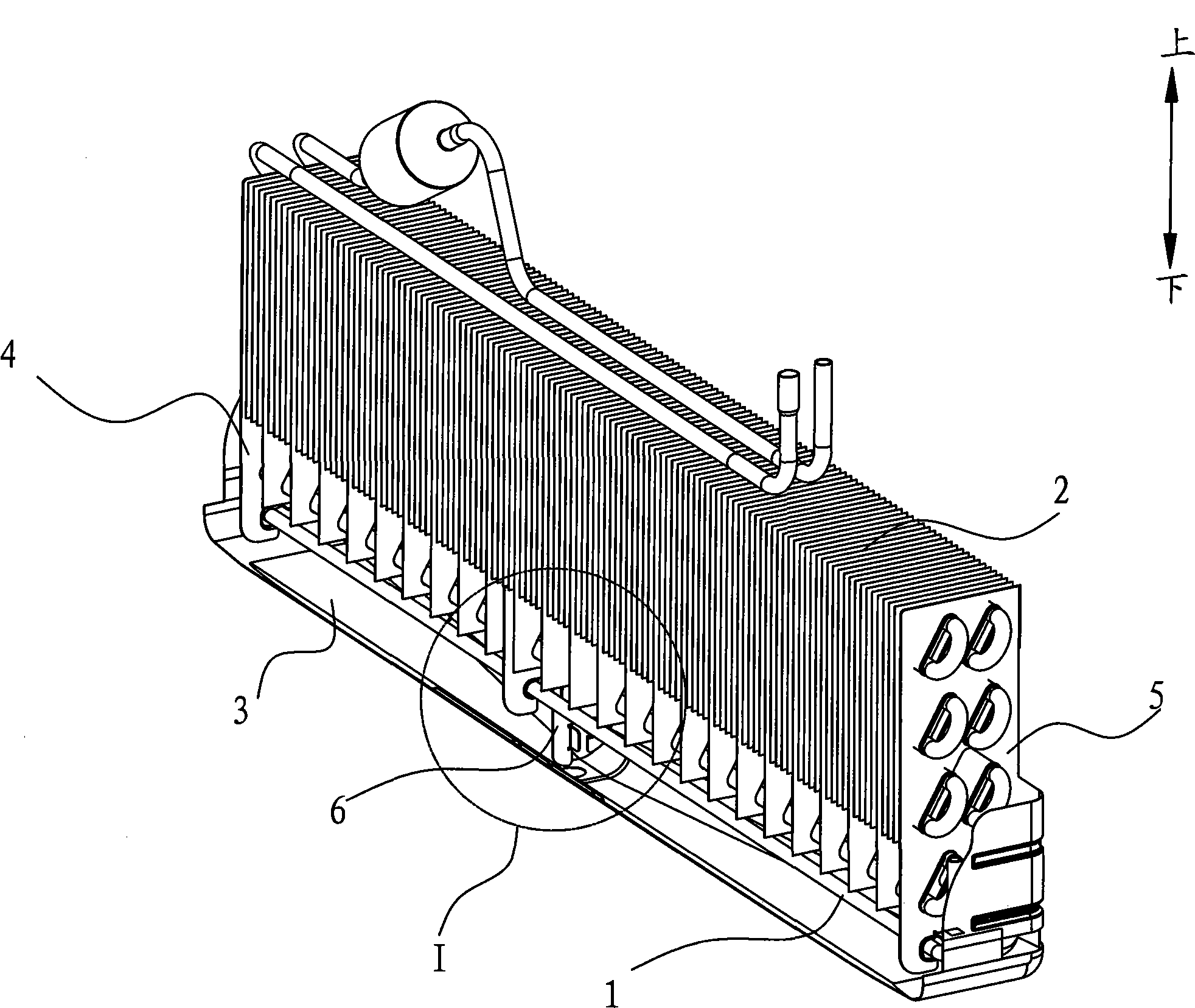 Defrosting heater, evaporator assembly of refrigerating equipment and refrigerator with same