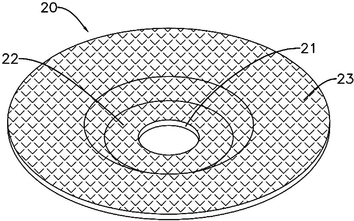 Grinding cloth wheel and manufacturing method of grinding cloth wheel