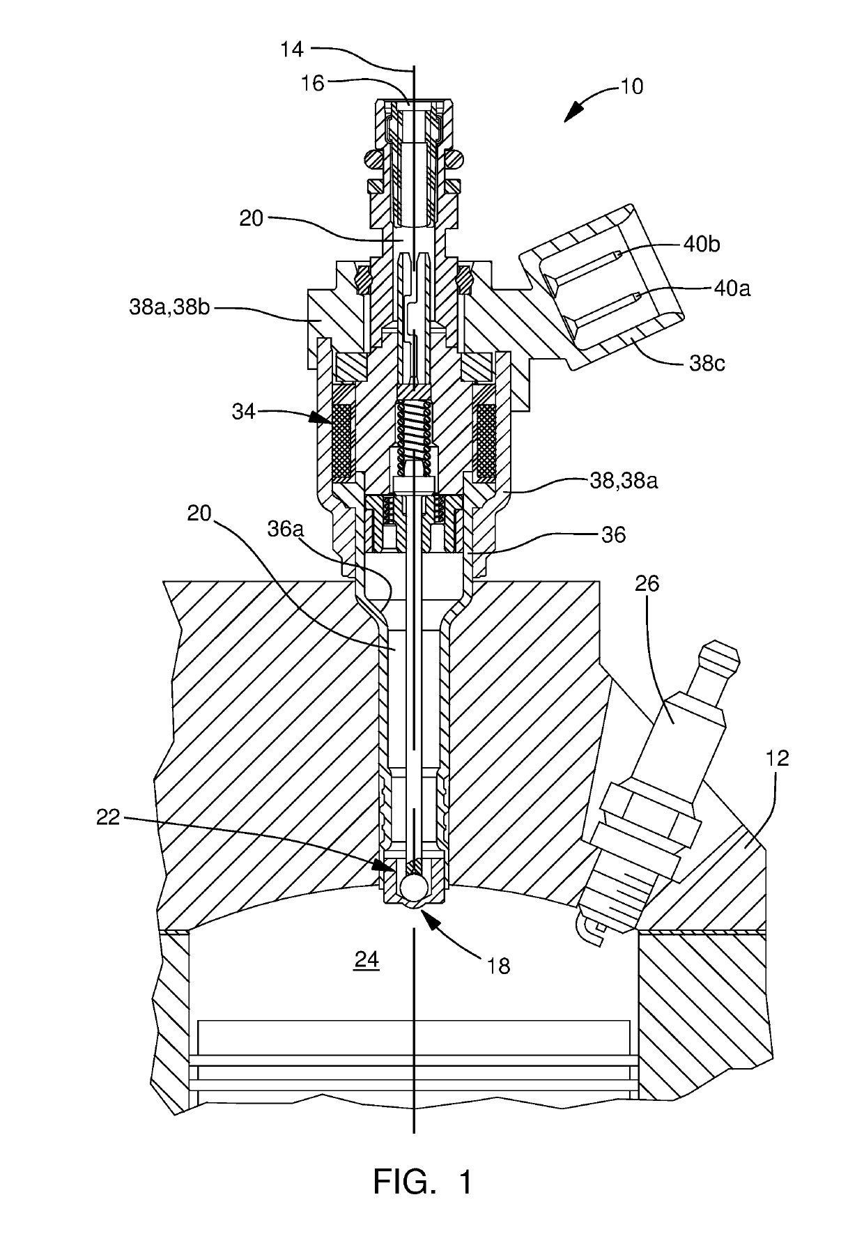 Fuel injector and method of orienting an outlet of the same