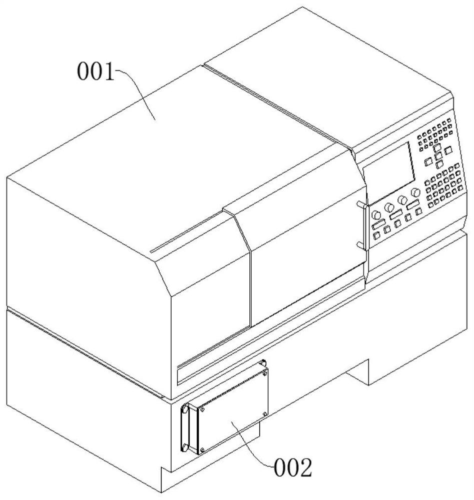 Energy-saving and environment-friendly numerical control machine tool