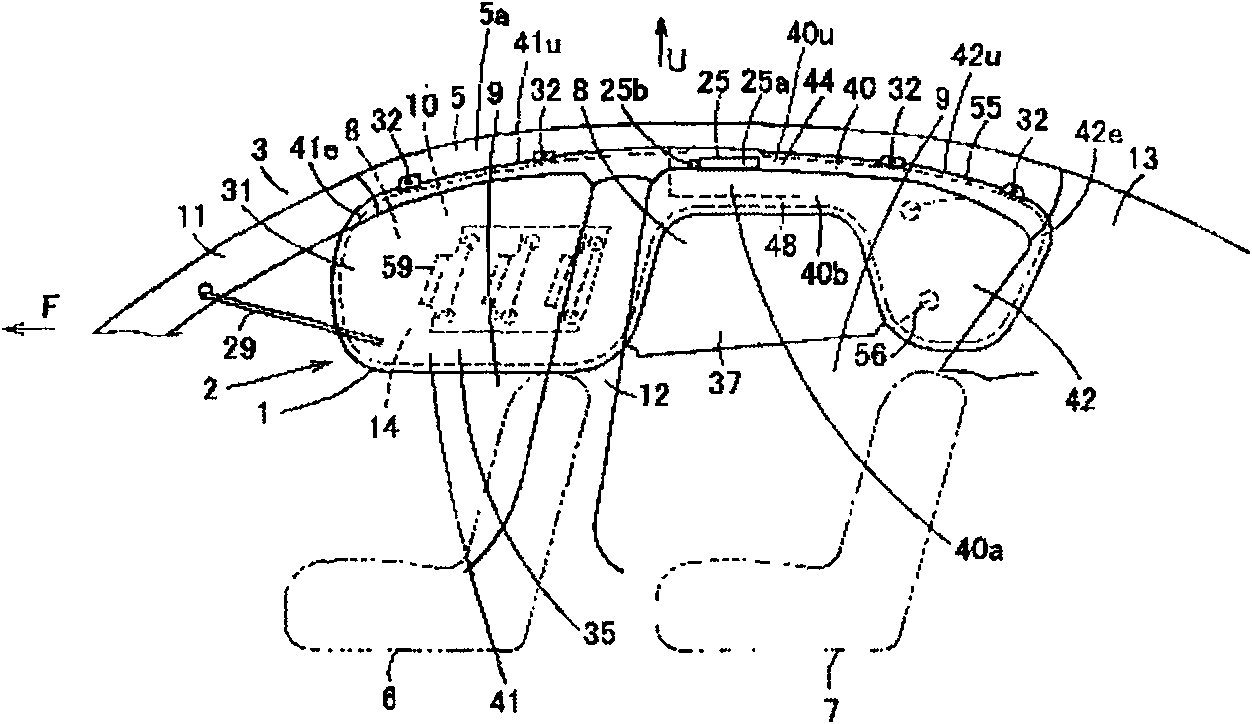 Safe air bag device