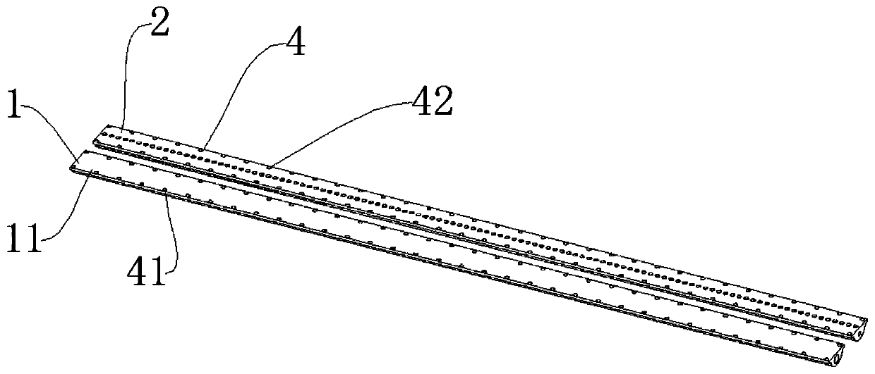 Microcatheter shaping auxiliary support for aneurysm interventional operation and preparation method of support