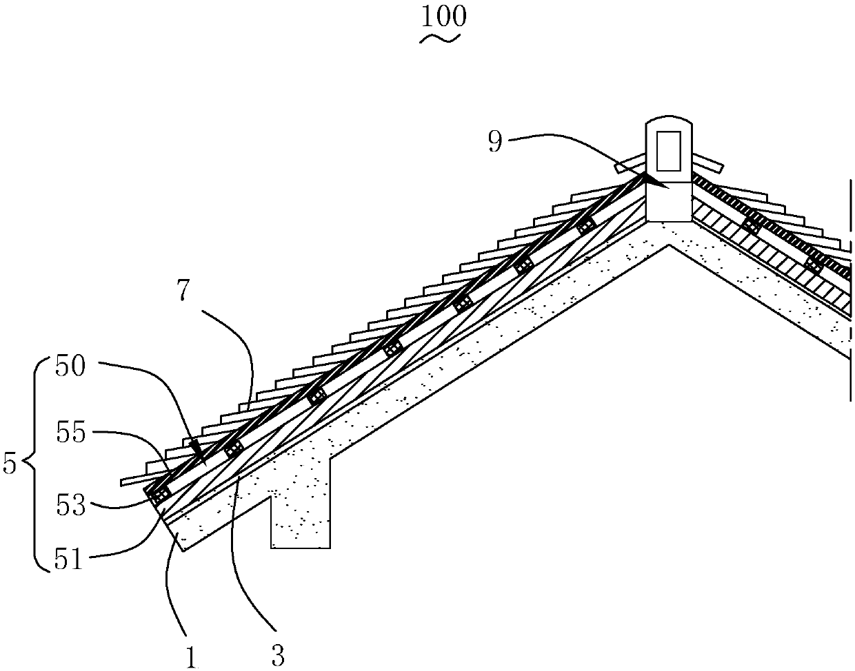 Novel roof structure - Eureka | Patsnap develop intelligence library