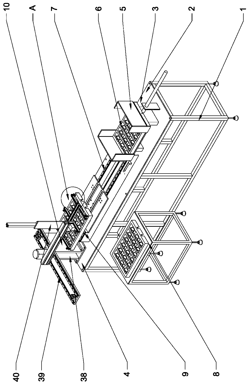 Working method of utilizing intelligent device to clamp various building bricks