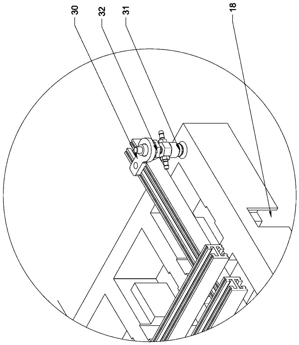 Working method of utilizing intelligent device to clamp various building bricks