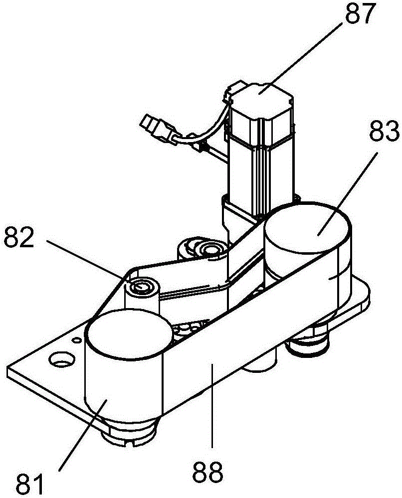 An astrolabe rotary labeling machine