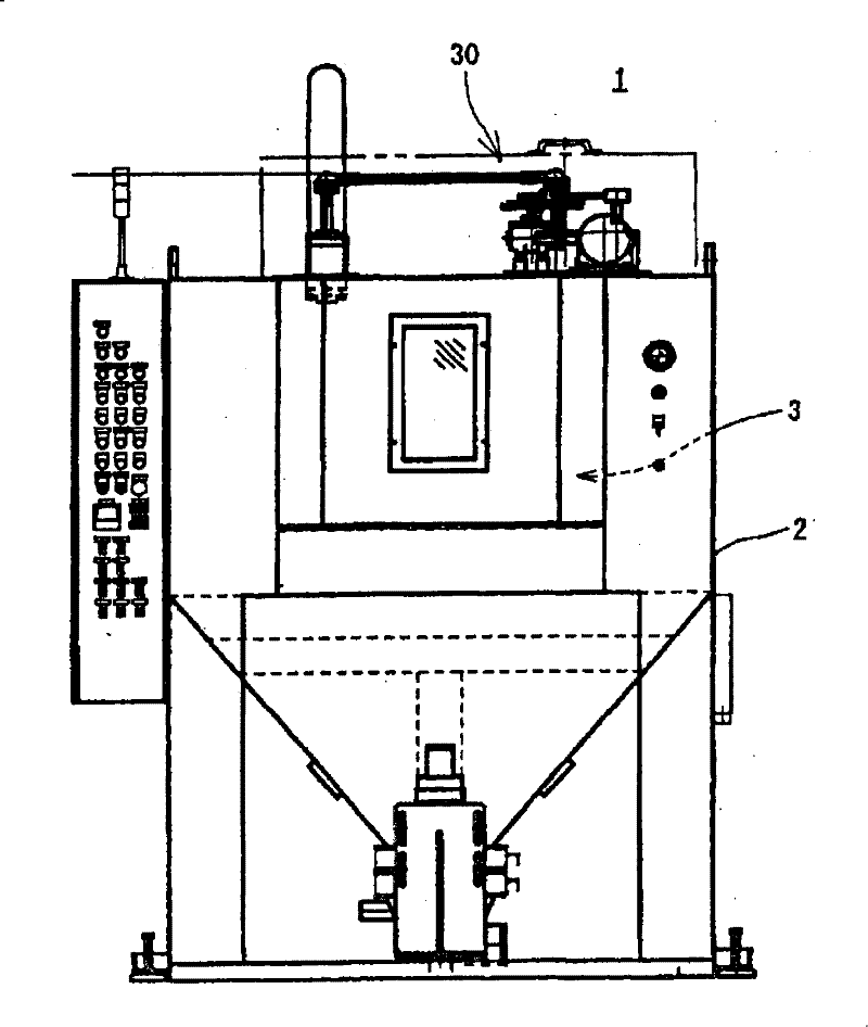 Grinding processing method and grinding processing device