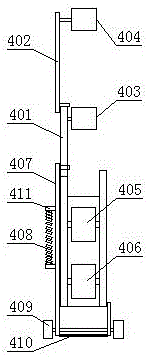 Waterproof material packing device