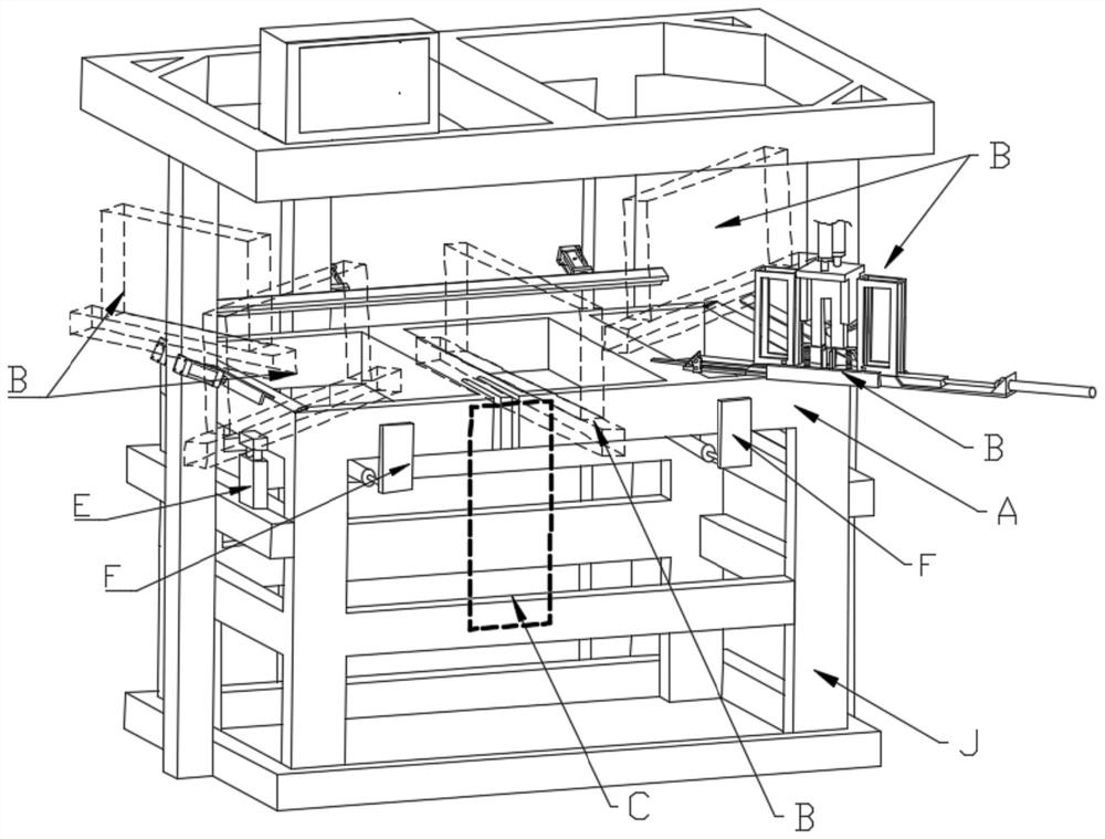 Automatic paper angle bead binding device