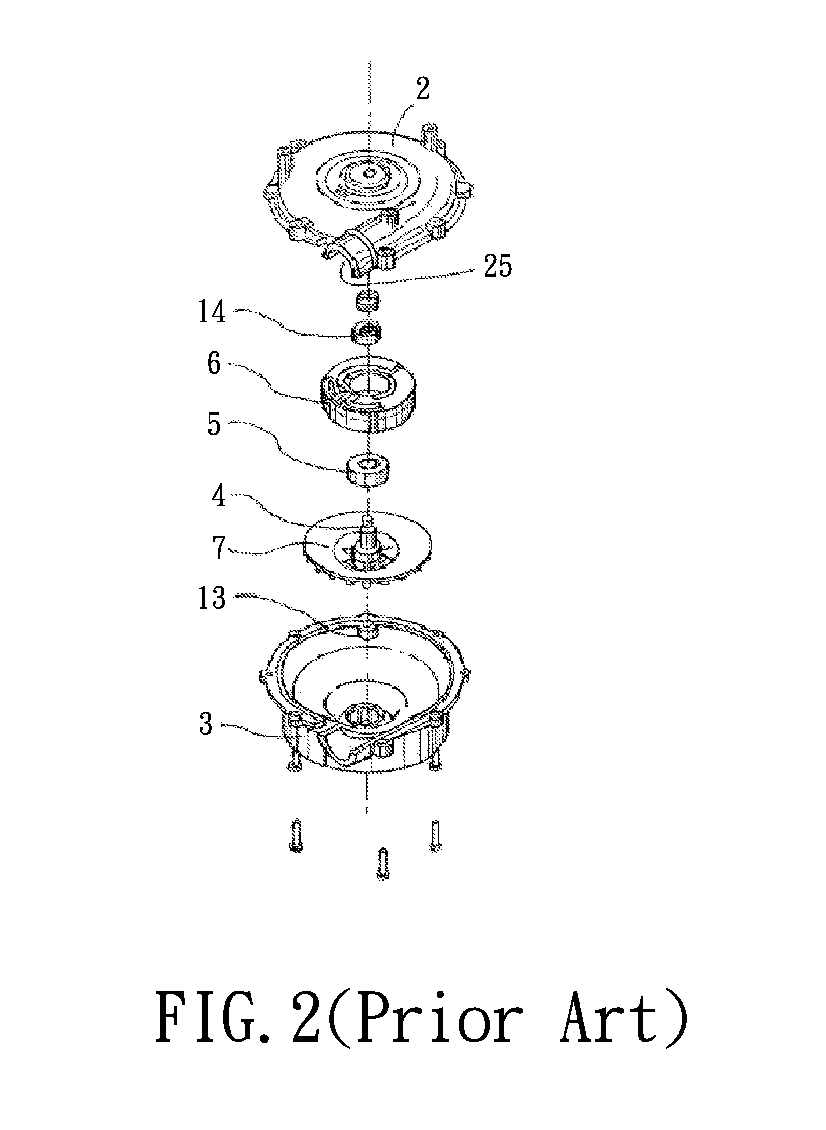 Brushless fan motor and positive airway pressure breathing apparatus using the same