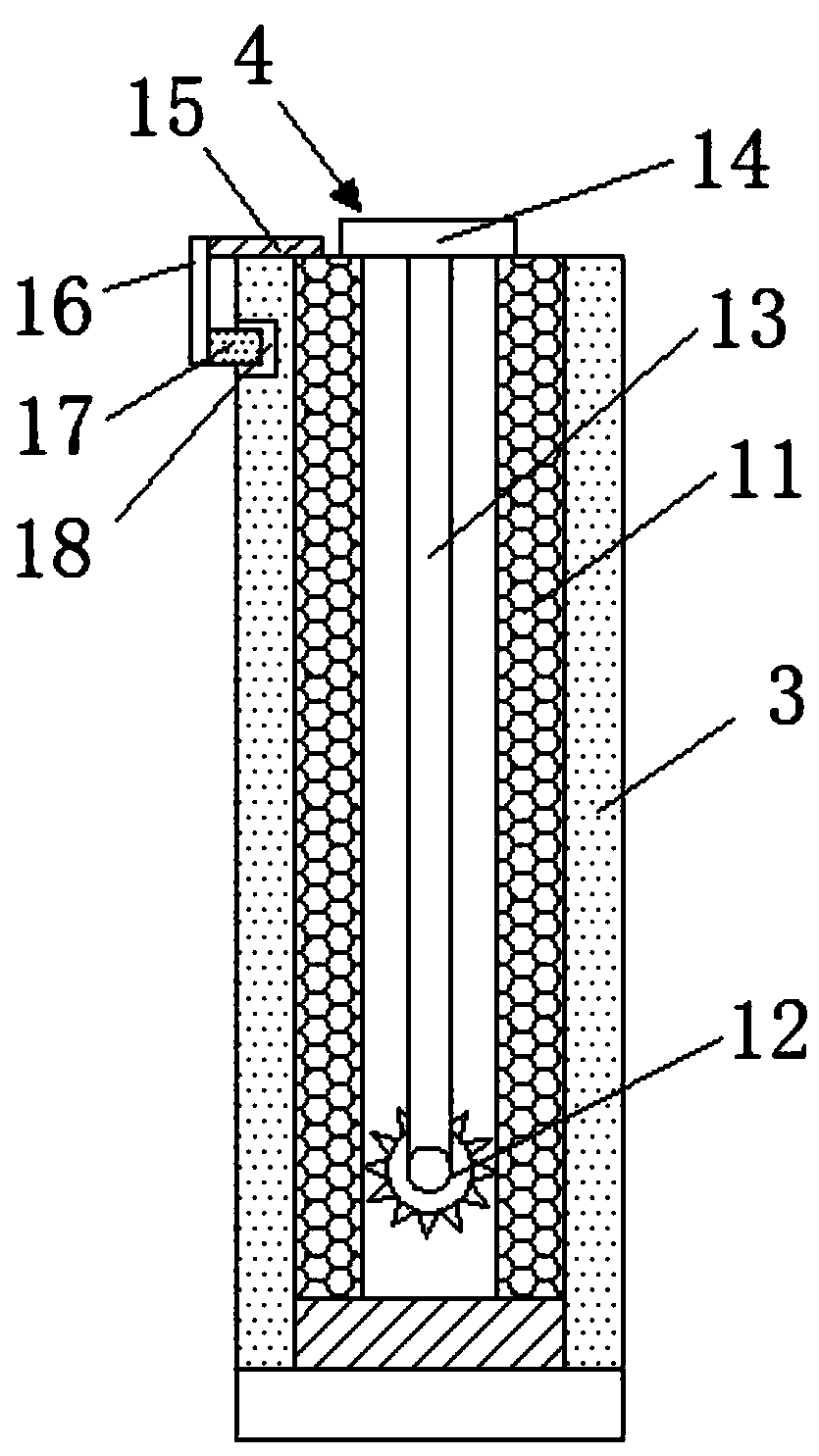 Substation use combined heat dissipation cabinet convenient for use and a use method thereof