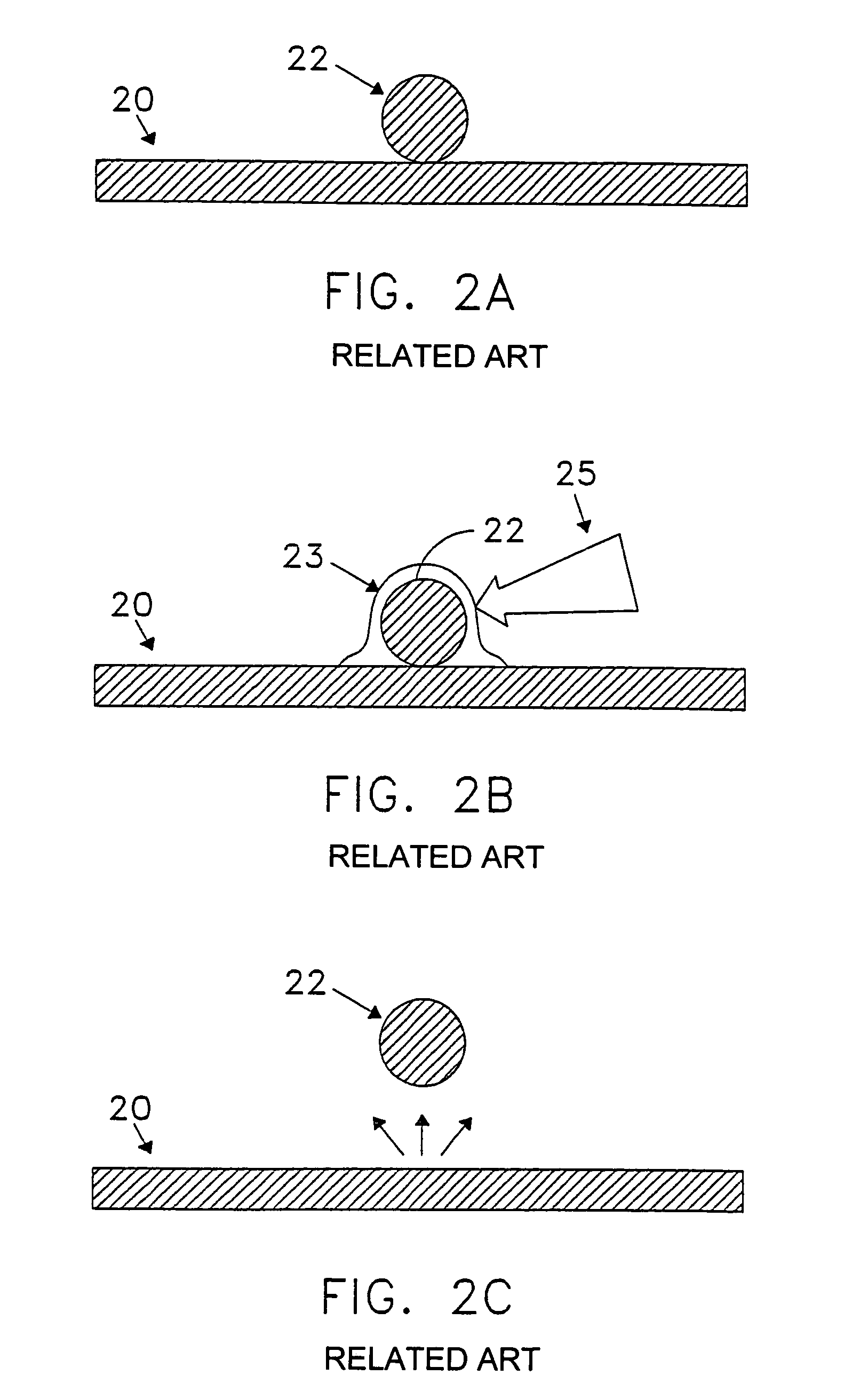 Apparatus for removal of minute particles from a surface using thermophoresis to prevent particle redeposition