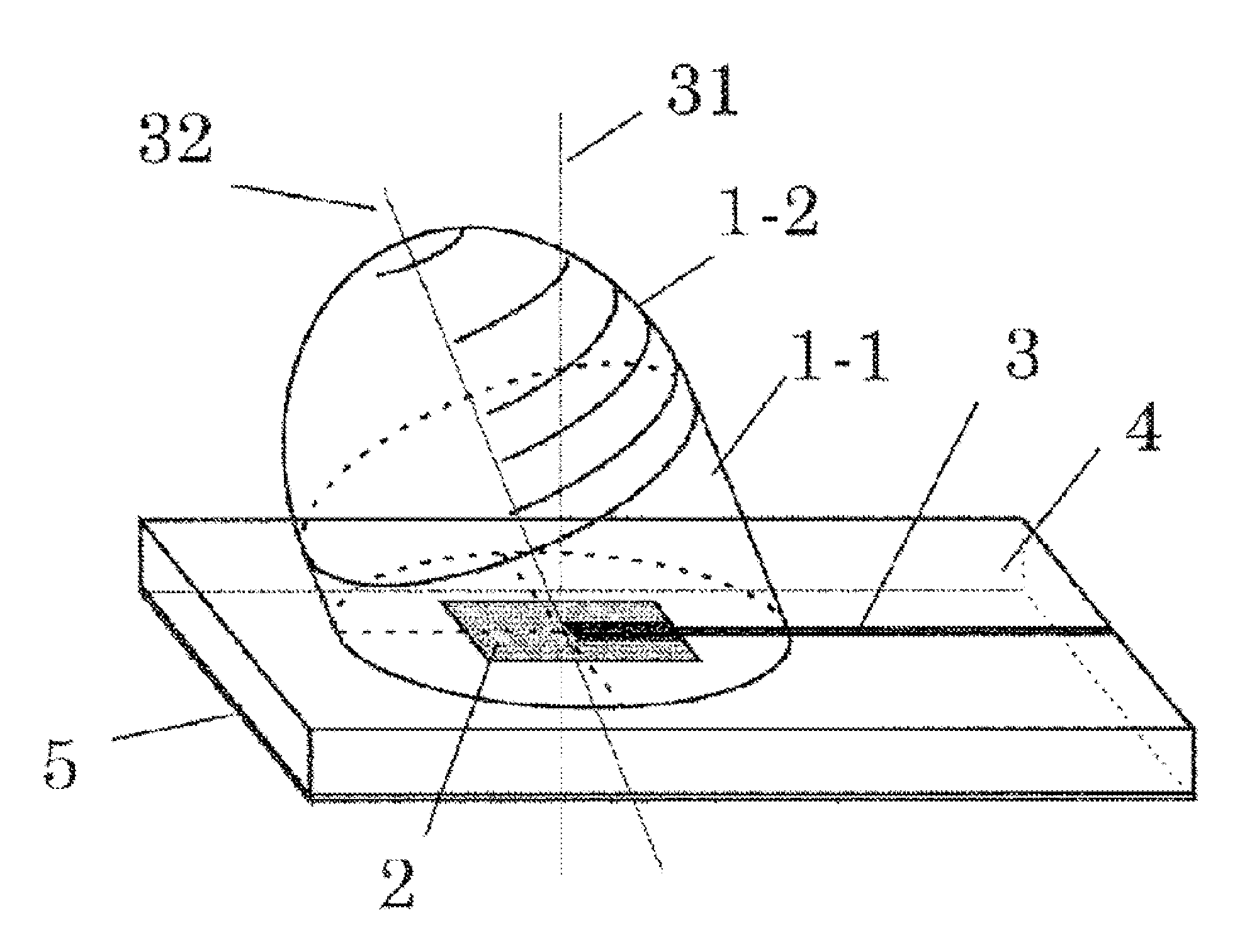 Millimeter-Wave Dielectric Lens Antenna and Speed Sensor Using Same